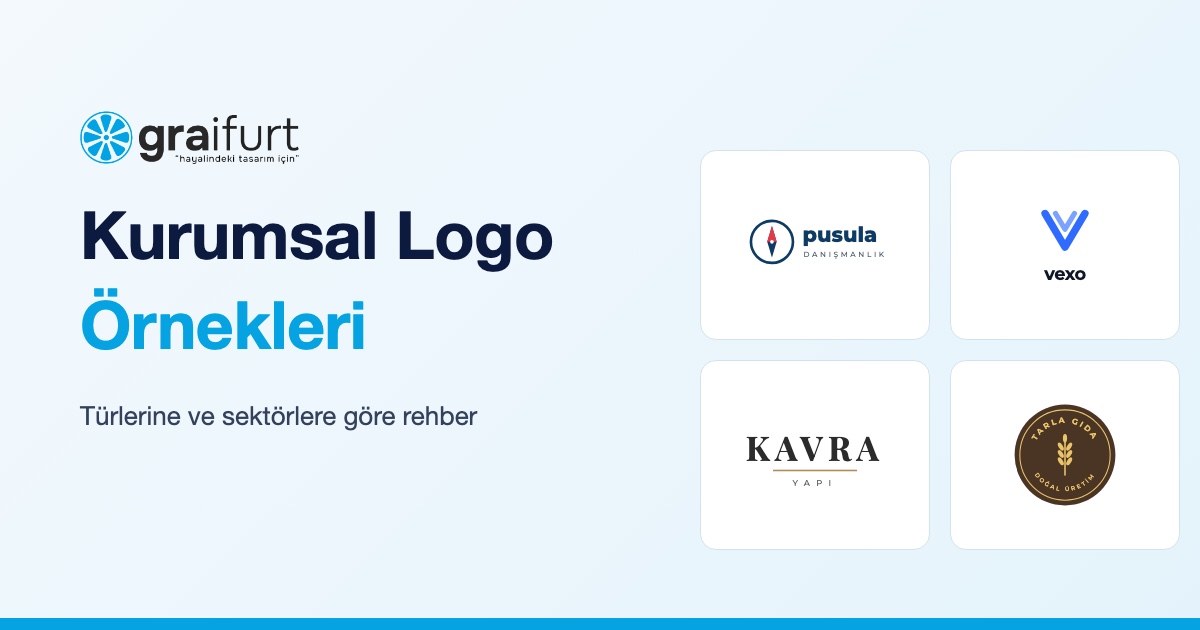 Kurumsal Logo Örnekleri: Türlerine ve Sektörlere Göre Rehber