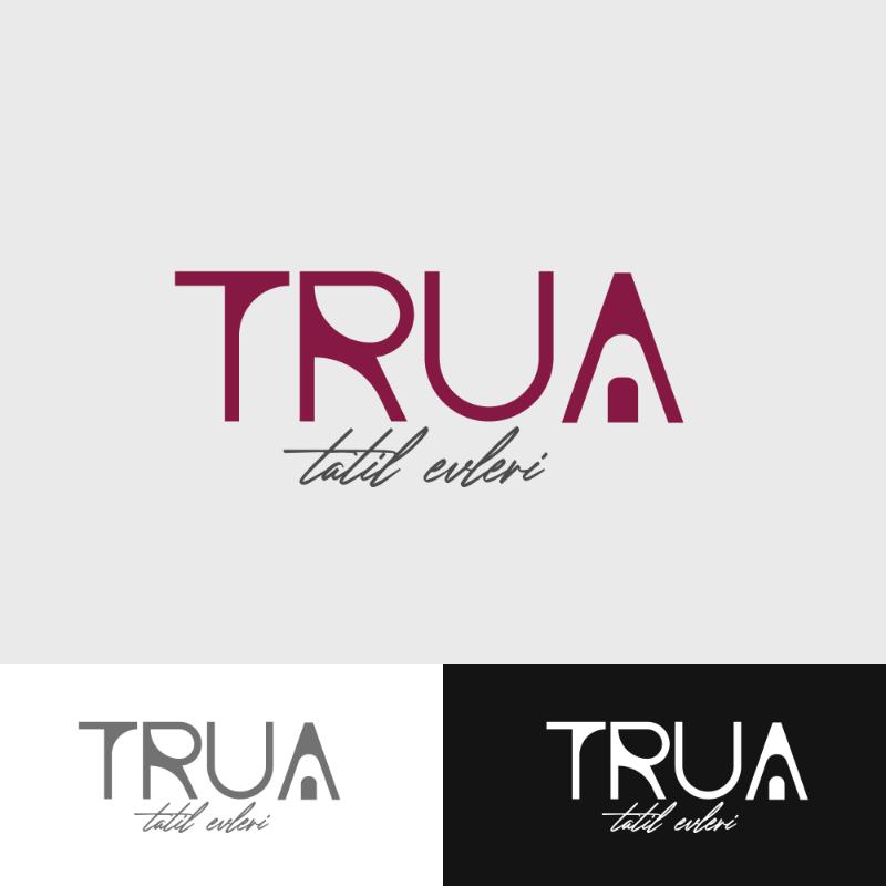 Trua New Design - Graifurt Tasarımcı tarafından Logo Tasarımı kategorisinde tasarlanan Tatil evlerimiz için logo istiyorum tasarımı
