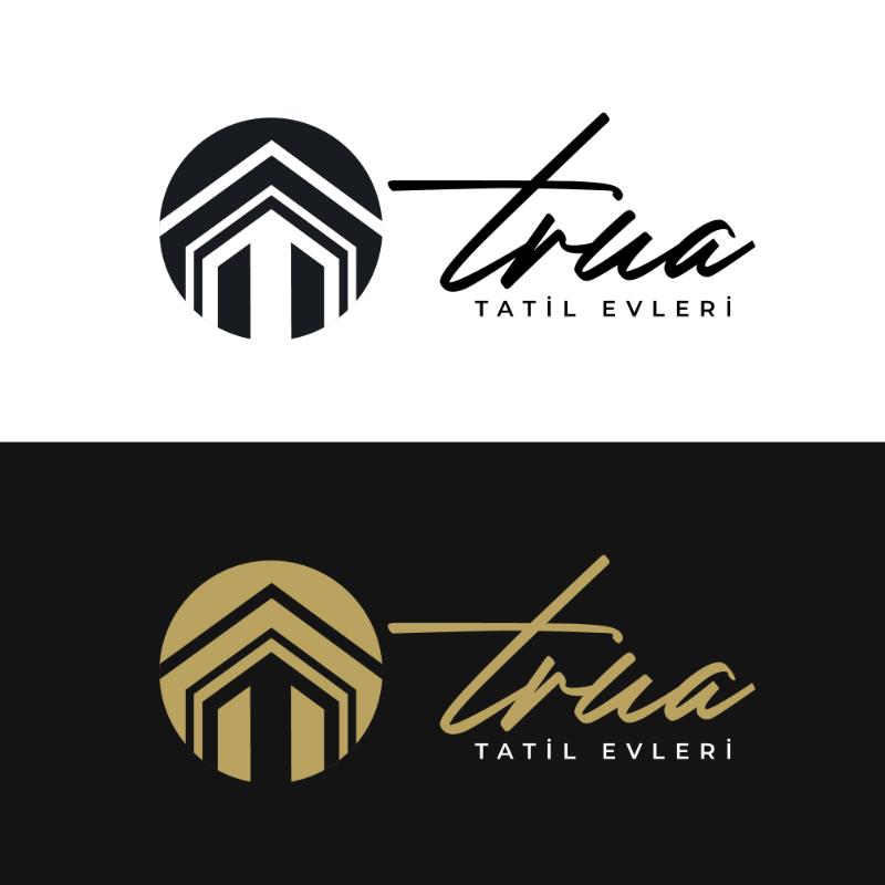 Trua Logo Tasarımı - Graifurt Tasarımcı tarafından Logo Tasarımı kategorisinde tasarlanan Tatil evlerimiz için logo istiyorum tasarımı