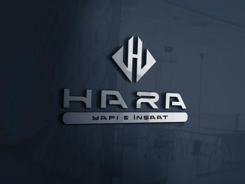 Hara inşaat deisgn logo - Bilge Aydın tarafından Logo Tasarımı kategorisinde tasarlanan İnşaat firmamız için ağır ve şık bir logo istiyoruz tasarımı