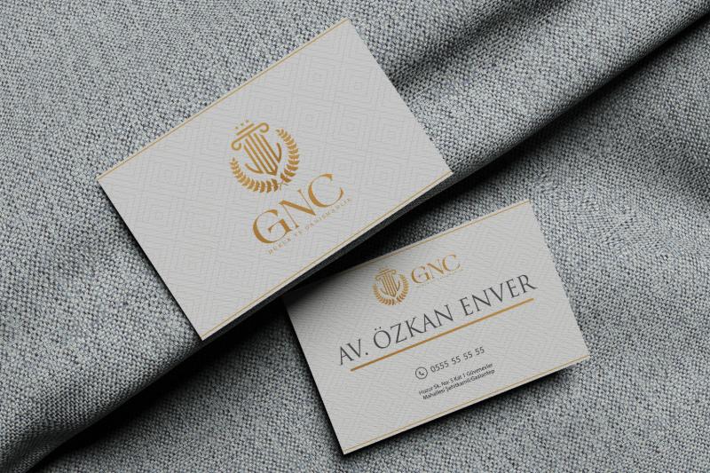 GNC Hukuk Kartvizit Taasarımı