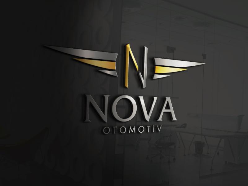 Nova Otomotiv için Özel tasarımım - Ayşegül Demir tarafından Logo Tasarımı kategorisinde tasarlanan Nova Otomotiv için logo tasarımı  tasarımı