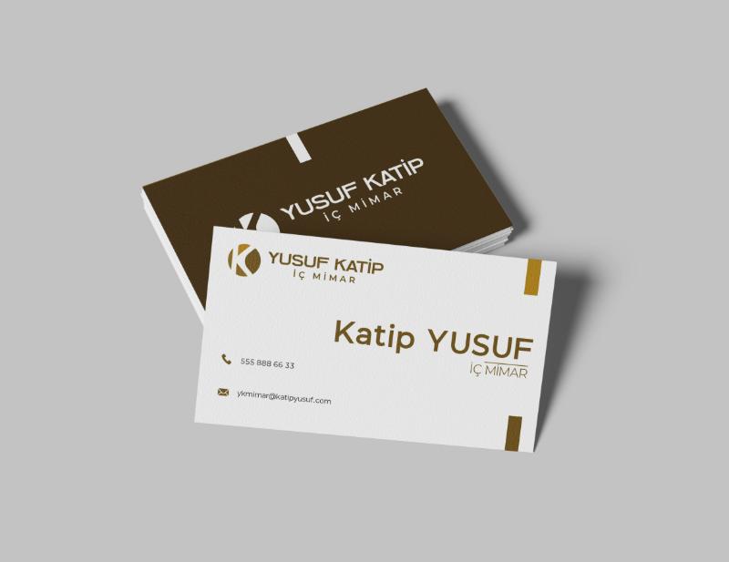 Yusuf Katip Yarışma tasaırmım - Semra Özkan tarafından Kartvizit Tasarımı kategorisinde tasarlanan KY İç Mimarlık İçin Kartvizit Tasarımı  tasarımı