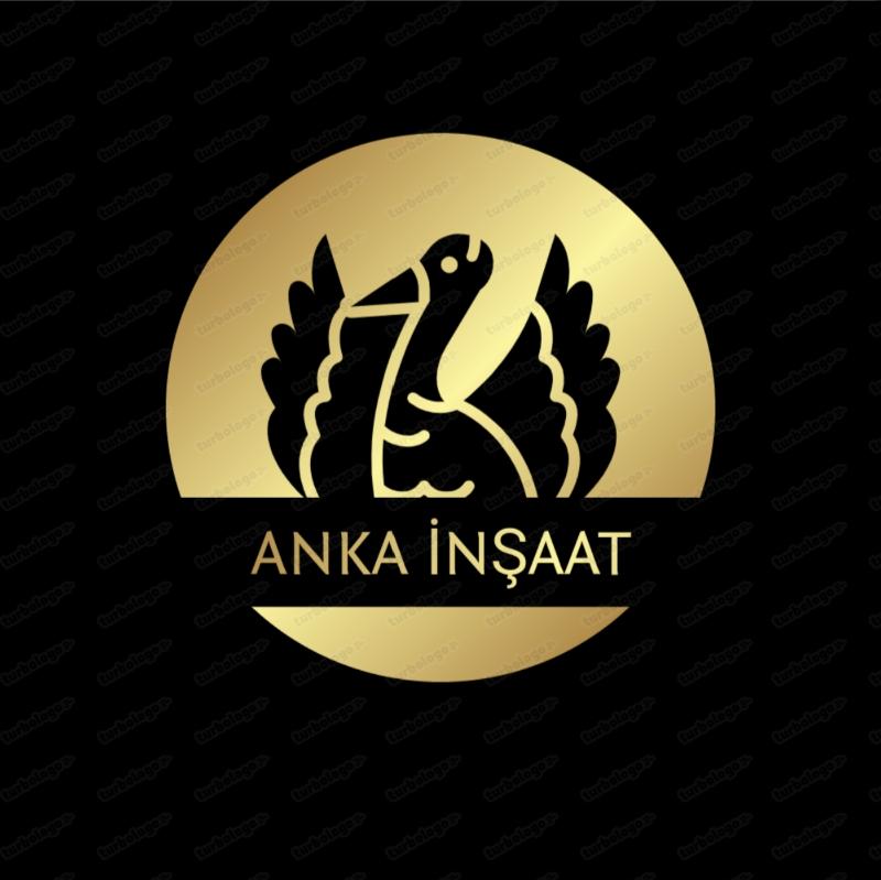 Anka kuşlu tasarım - ZH AMZ tarafından Logo Tasarımı kategorisinde tasarlanan ANKA İnşaat firmasına logo tasarımı tasarımı