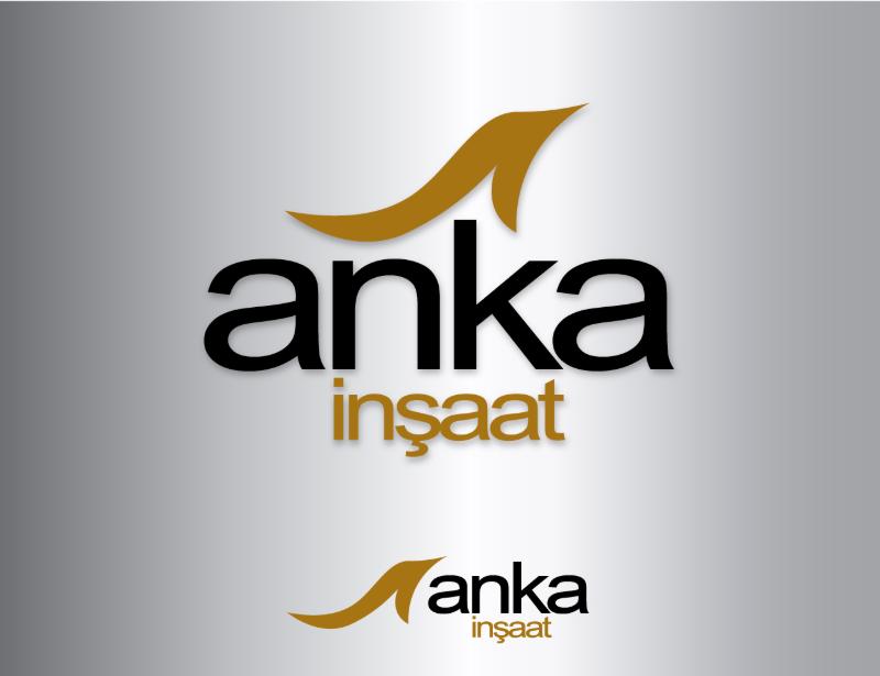 Anka inşaat yeni logom - İbrahim Arslan tarafından Logo Tasarımı kategorisinde tasarlanan ANKA İnşaat firmasına logo tasarımı tasarımı
