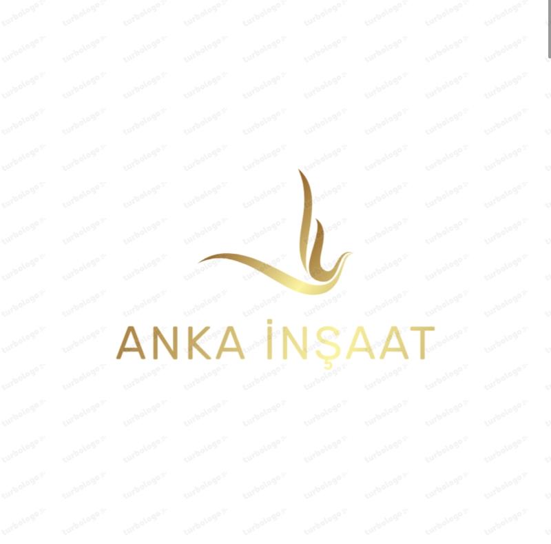 Anka kuşlu - ZH AMZ tarafından Logo Tasarımı kategorisinde tasarlanan ANKA İnşaat firmasına logo tasarımı tasarımı