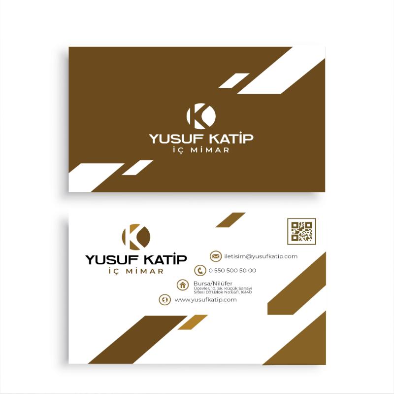 Katip yusuf - Emre Yıldız tarafından Kartvizit Tasarımı kategorisinde tasarlanan KY İç Mimarlık İçin Kartvizit Tasarımı  tasarımı