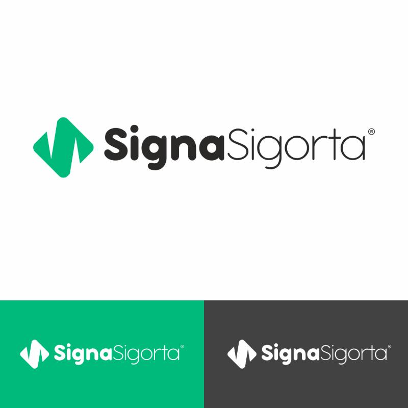 Signa Logo2 - Veysel Erdoğan tarafından Logo Tasarımı kategorisinde tasarlanan Signa Sigorta şirketim için logo istiyorum  tasarımı