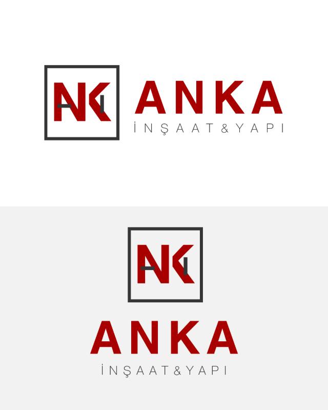 Kurumsal yapıya uygun zamansız logo tasarımı - Ece Çifçi tarafından Logo Tasarımı kategorisinde tasarlanan ANKA İnşaat firmasına logo tasarımı tasarımı