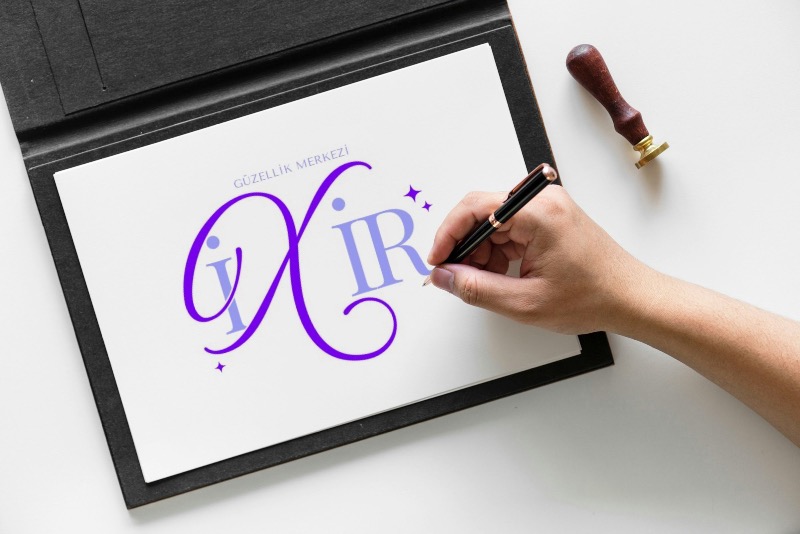 İxir Logo Tasarımı - Aylin Köprülü Alaskarı tarafından Logo Tasarımı kategorisinde tasarlanan Güzellik merkezim için bir logo tasarımı istiyorum  tasarımı