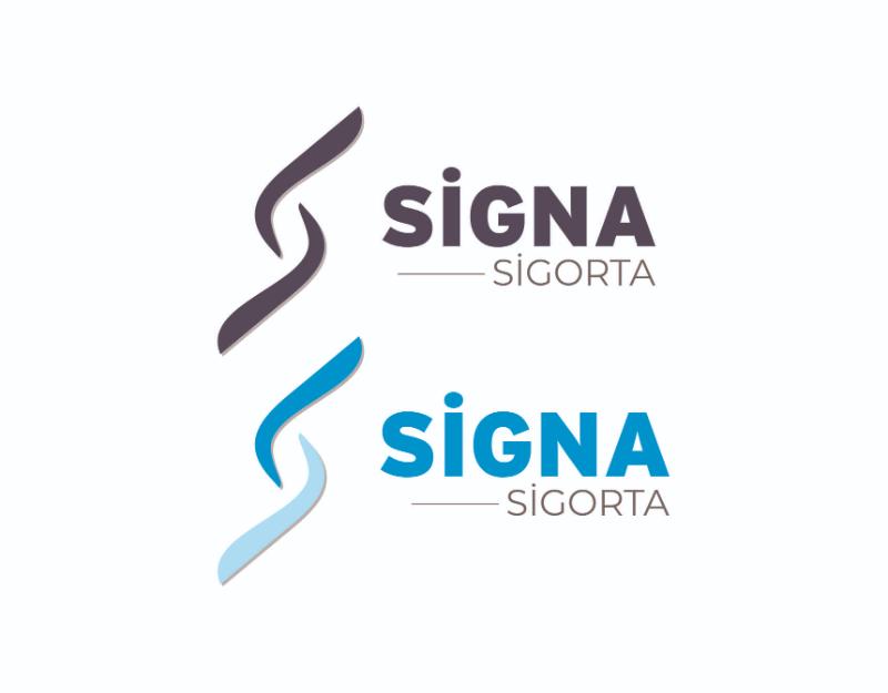 Signa Sigorta şirketi için logo çalışması - Özgen TAŞ tarafından Logo Tasarımı kategorisinde tasarlanan Signa Sigorta şirketim için logo istiyorum  tasarımı