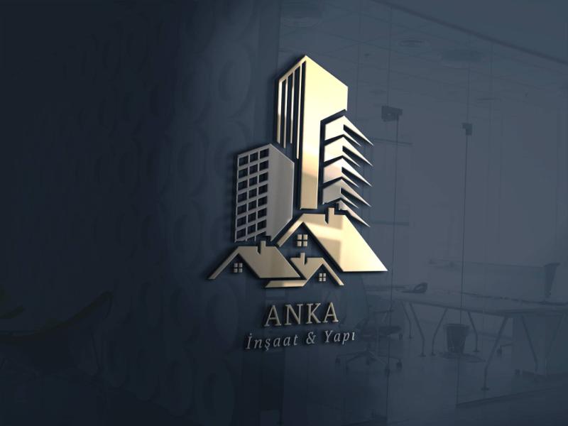 ANKA İnşaat firmasına logo tasarımı - Sarp Aybars Yapıcı tarafından Logo Tasarımı kategorisinde tasarlanan ANKA İnşaat firmasına logo tasarımı tasarımı