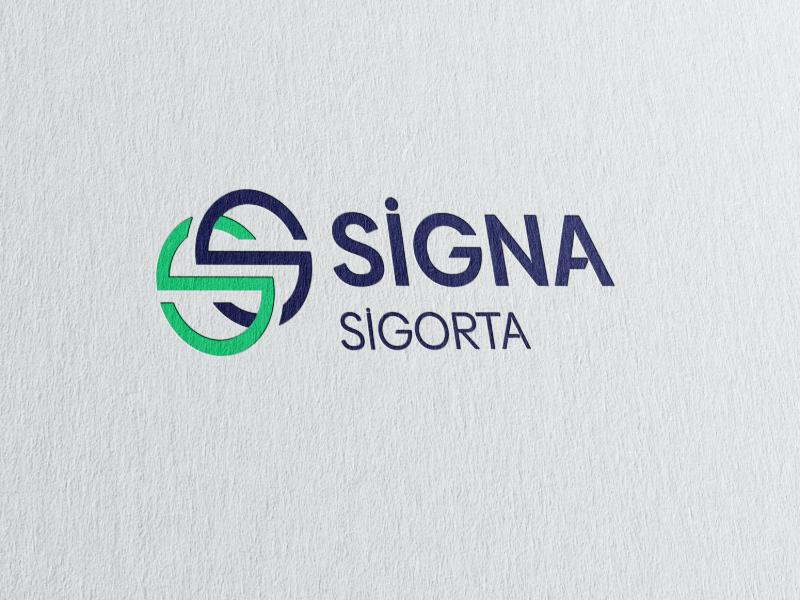Signa Sigorta Logo 1 - İbrahim Dursun tarafından Logo Tasarımı kategorisinde tasarlanan Signa Sigorta şirketim için logo istiyorum  tasarımı