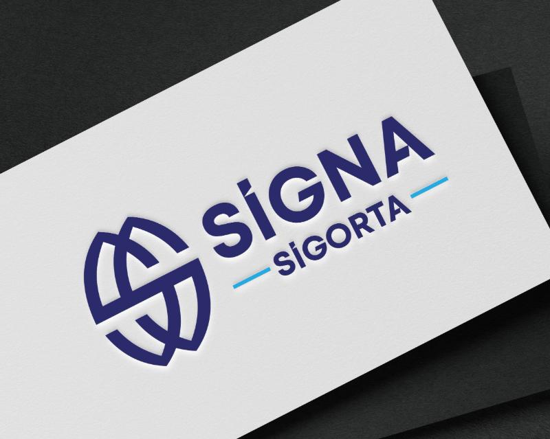 Signa Sigorta Logo 2 - İbrahim Dursun tarafından Logo Tasarımı kategorisinde tasarlanan Signa Sigorta şirketim için logo istiyorum  tasarımı