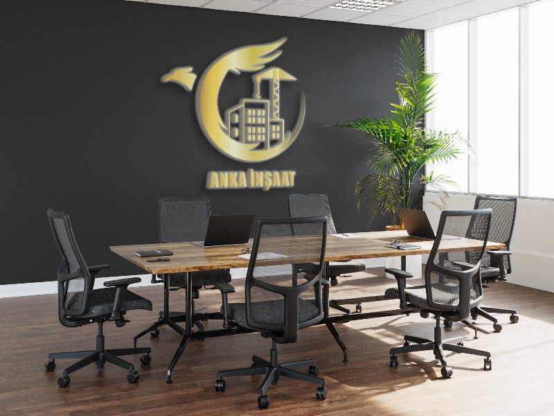 Logo Mockup - Rabia Aybatlı tarafından Logo Tasarımı kategorisinde tasarlanan ANKA İnşaat firmasına logo tasarımı tasarımı
