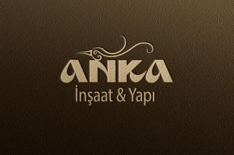 Anka Kuşu Efsanesinden oluşan kurumsal bir çalışma - Öznur Sağlam tarafından Logo Tasarımı kategorisinde tasarlanan ANKA İnşaat firmasına logo tasarımı tasarımı