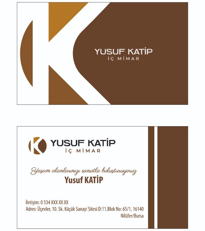 KY İç Mimarlık İçin Kartvizit tasarımı - Özgen TAŞ tarafından Kartvizit Tasarımı kategorisinde tasarlanan KY İç Mimarlık İçin Kartvizit Tasarımı  tasarımı