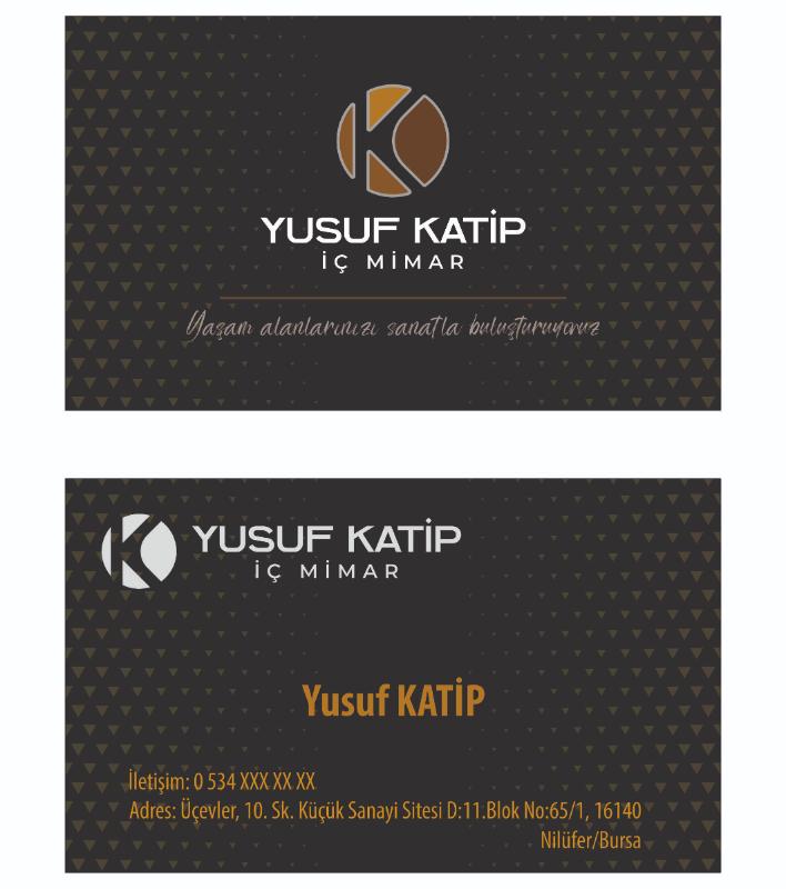 KY İç Mimarlık İçin Kartvizit Tasarımı - Özgen TAŞ tarafından Kartvizit Tasarımı kategorisinde tasarlanan KY İç Mimarlık İçin Kartvizit Tasarımı  tasarımı