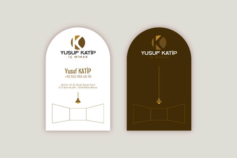 ky - Harrison tarafından Kartvizit Tasarımı kategorisinde tasarlanan KY İç Mimarlık İçin Kartvizit Tasarımı  tasarımı