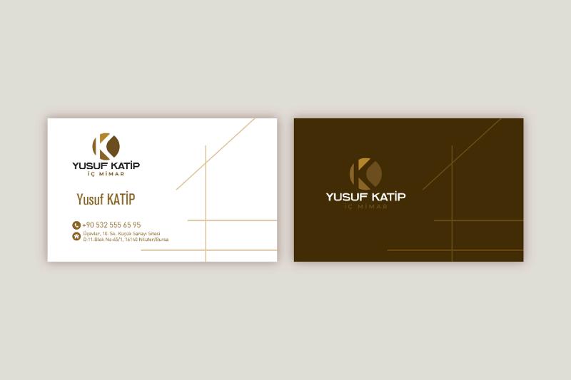 ky - Harrison tarafından Kartvizit Tasarımı kategorisinde tasarlanan KY İç Mimarlık İçin Kartvizit Tasarımı  tasarımı