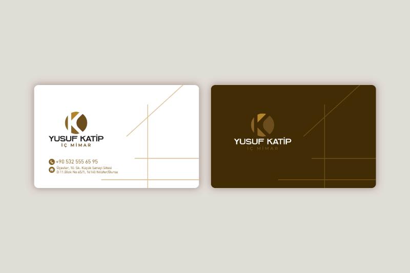 ky - Harrison tarafından Kartvizit Tasarımı kategorisinde tasarlanan KY İç Mimarlık İçin Kartvizit Tasarımı  tasarımı