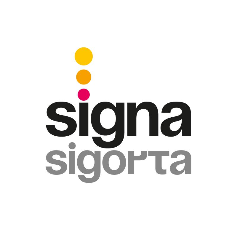 İ harfi dikkate alınarak logotype oluşturuldu - Mustafa Aktaş tarafından Logo Tasarımı kategorisinde tasarlanan Signa Sigorta şirketim için logo istiyorum  tasarımı