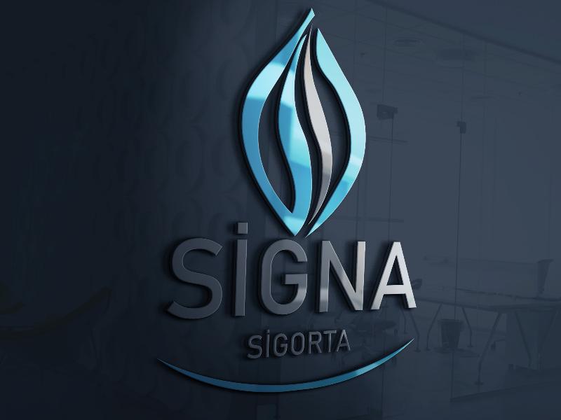 Signa Sigorta – Güvenin Modern Simgesi - Cansu Karaarslan tarafından Logo Tasarımı kategorisinde tasarlanan Signa Sigorta şirketim için logo istiyorum  tasarımı