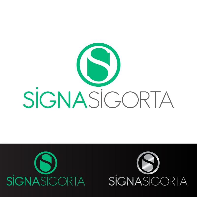 Signa Sigorta - Ayşen  Design tarafından Logo Tasarımı kategorisinde tasarlanan Signa Sigorta şirketim için logo istiyorum  tasarımı