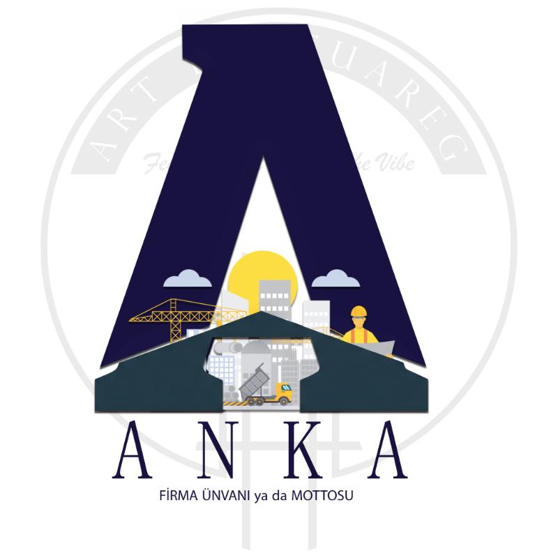 Anka 08 - Haluk Özyigit tarafından Logo Tasarımı kategorisinde tasarlanan ANKA İnşaat firmasına logo tasarımı tasarımı