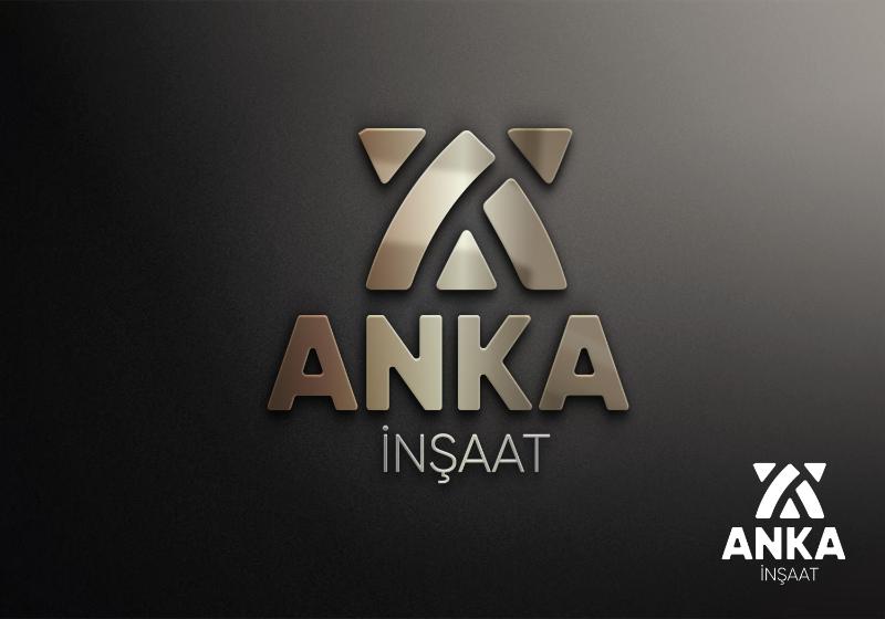 ANKA İNŞAAT LOGO - Özhan Güçlü öner tarafından Logo Tasarımı kategorisinde tasarlanan ANKA İnşaat firmasına logo tasarımı tasarımı