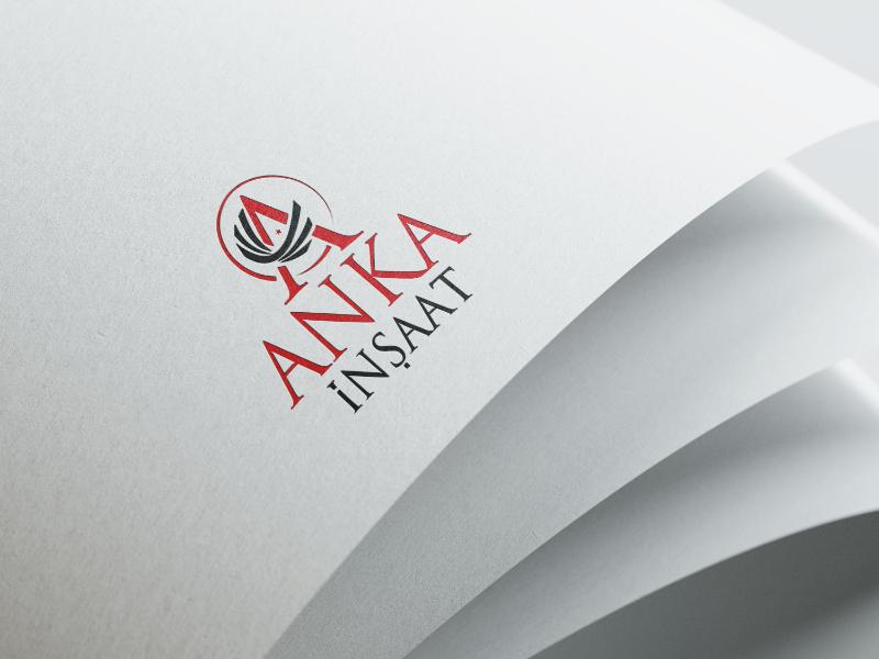 ANKA İNŞAAT LOGO - Özhan Güçlü öner tarafından Logo Tasarımı kategorisinde tasarlanan ANKA İnşaat firmasına logo tasarımı tasarımı
