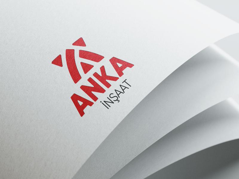 ANKA İNŞAAT LOGO - Özhan Güçlü öner tarafından Logo Tasarımı kategorisinde tasarlanan ANKA İnşaat firmasına logo tasarımı tasarımı