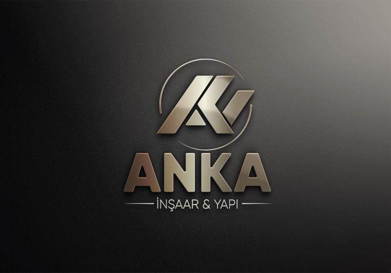 ANKA İNŞAAT - Özhan Güçlü öner tarafından Logo Tasarımı kategorisinde tasarlanan ANKA İnşaat firmasına logo tasarımı tasarımı
