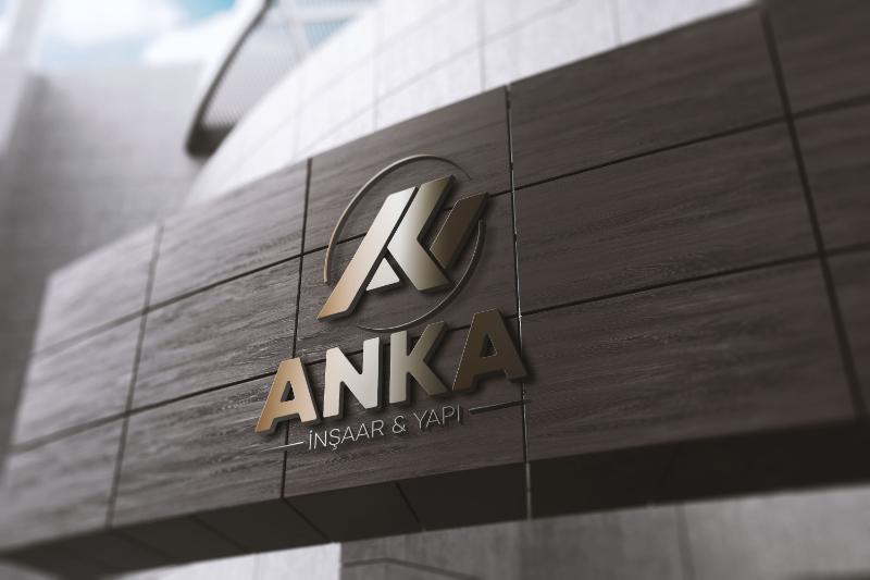 ANKA LOGO TASARIM - Özhan Güçlü öner tarafından Logo Tasarımı kategorisinde tasarlanan ANKA İnşaat firmasına logo tasarımı tasarımı