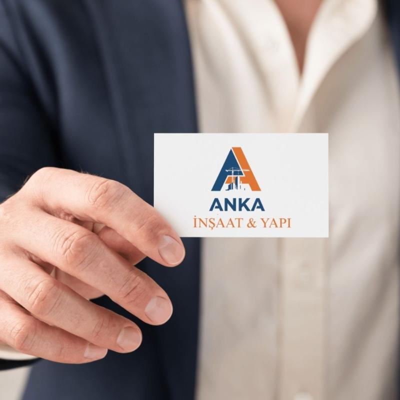 Logo 'A' harfi ön planda olacak şekilde tasarladım - Sena Çakır tarafından Logo Tasarımı kategorisinde tasarlanan ANKA İnşaat firmasına logo tasarımı tasarımı