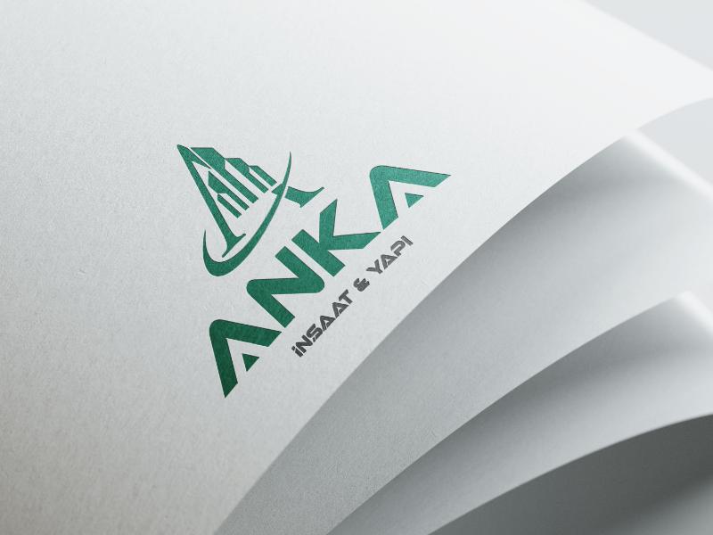 ANKA LOGO - Özhan Güçlü öner tarafından Logo Tasarımı kategorisinde tasarlanan ANKA İnşaat firmasına logo tasarımı tasarımı