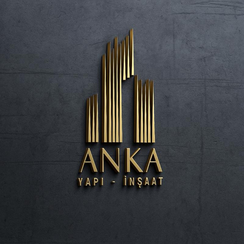 Anka inşaat logo - Kerem Jadallah tarafından Logo Tasarımı kategorisinde tasarlanan ANKA İnşaat firmasına logo tasarımı tasarımı
