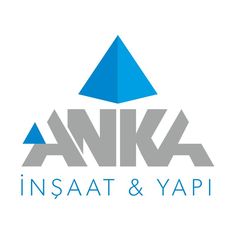 Piramit şeklinde A harfi logo - Mustafa Aktaş tarafından Logo Tasarımı kategorisinde tasarlanan ANKA İnşaat firmasına logo tasarımı tasarımı
