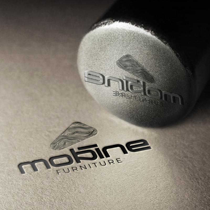 Mobine Mobilya Logo Tasarımı 2.2 - Deniz PARLAK tarafından Logo Tasarımı kategorisinde tasarlanan Mobilya markamız "Mobine" için özgün ve benzersiz logo tasarımı tasarımı
