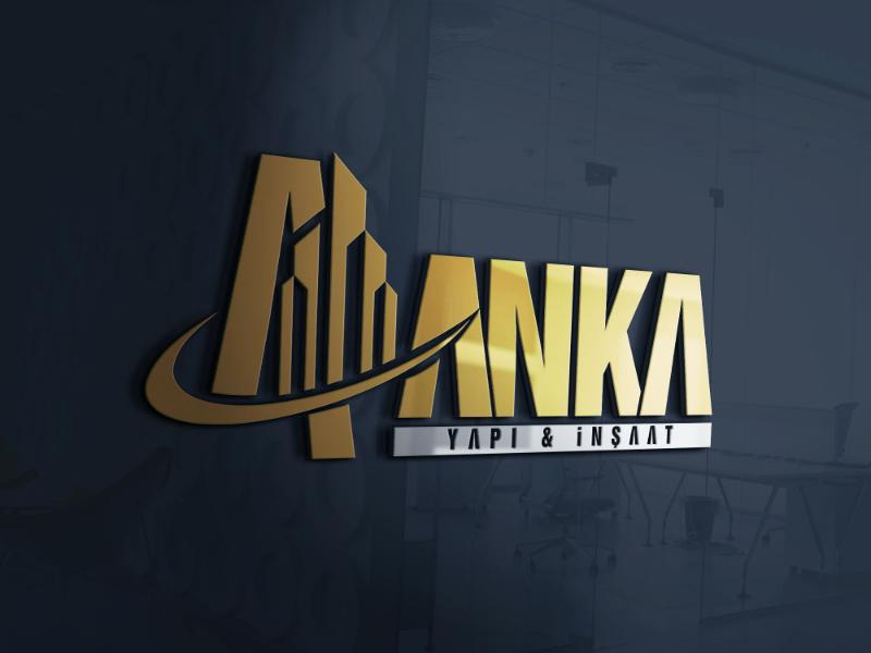 ANKA LOGO - Özhan Güçlü öner tarafından Logo Tasarımı kategorisinde tasarlanan ANKA İnşaat firmasına logo tasarımı tasarımı
