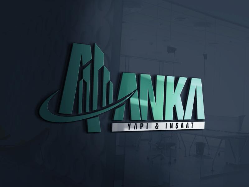 ANKA LOGO - Özhan Güçlü öner tarafından Logo Tasarımı kategorisinde tasarlanan ANKA İnşaat firmasına logo tasarımı tasarımı