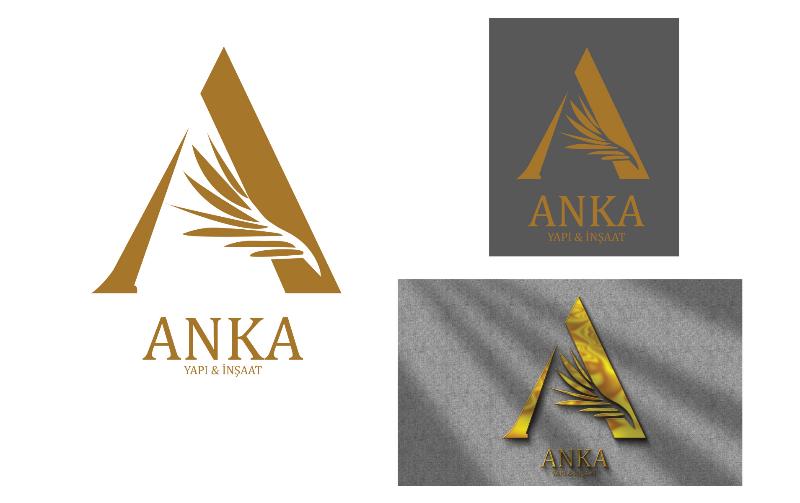 "Anka – Yükselişin Mimarı" - Cansu Karaarslan tarafından Logo Tasarımı kategorisinde tasarlanan ANKA İnşaat firmasına logo tasarımı tasarımı