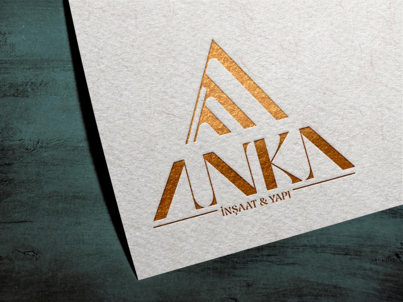 Anka logo 4 - İbrahim Dursun tarafından Logo Tasarımı kategorisinde tasarlanan ANKA İnşaat firmasına logo tasarımı tasarımı