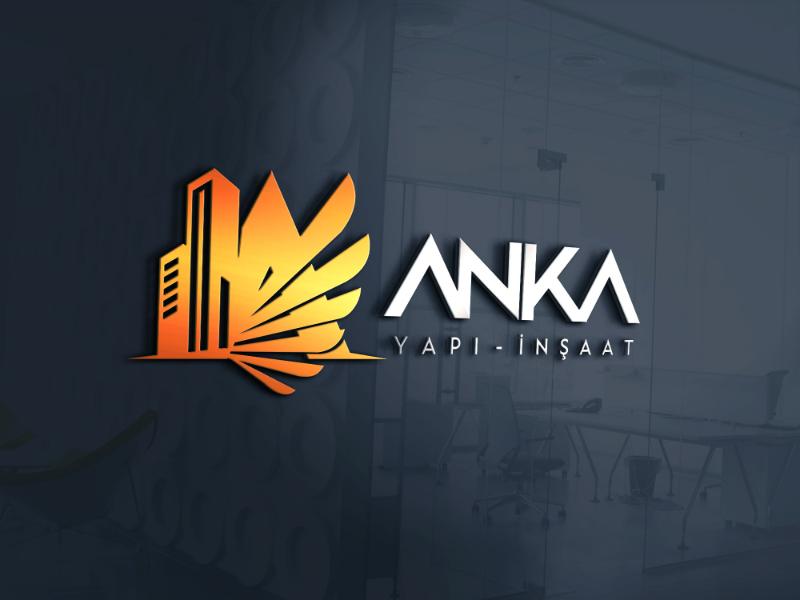 ANKA - Rapido tarafından Logo Tasarımı kategorisinde tasarlanan ANKA İnşaat firmasına logo tasarımı tasarımı