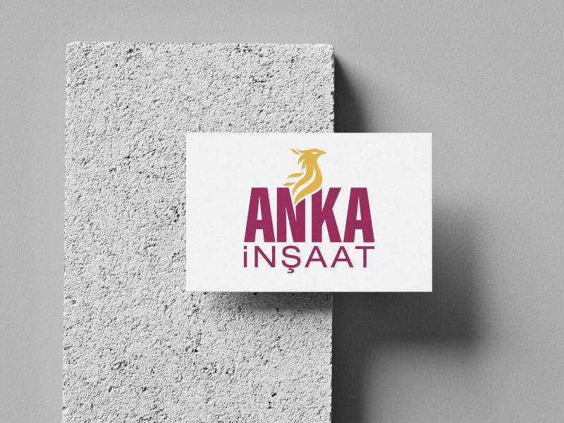 Anka İnşaat Tasarım 1 Reyhan Mutlu - Reyhan Mutlu tarafından Logo Tasarımı kategorisinde tasarlanan ANKA İnşaat firmasına logo tasarımı tasarımı