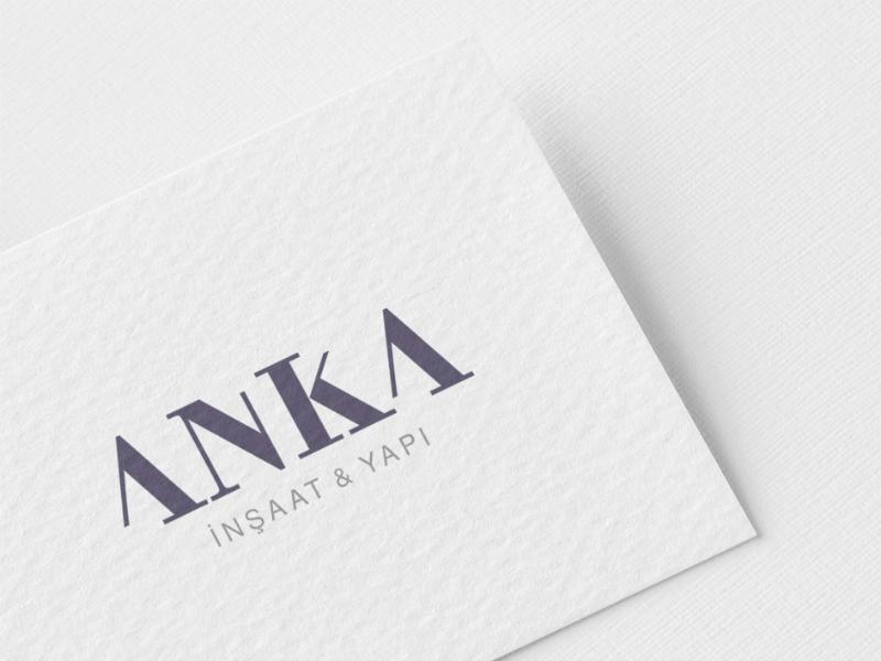 Anka inşaat&yapı logo tasarım çalışması - Erhan Erçek tarafından Logo Tasarımı kategorisinde tasarlanan ANKA İnşaat firmasına logo tasarımı tasarımı