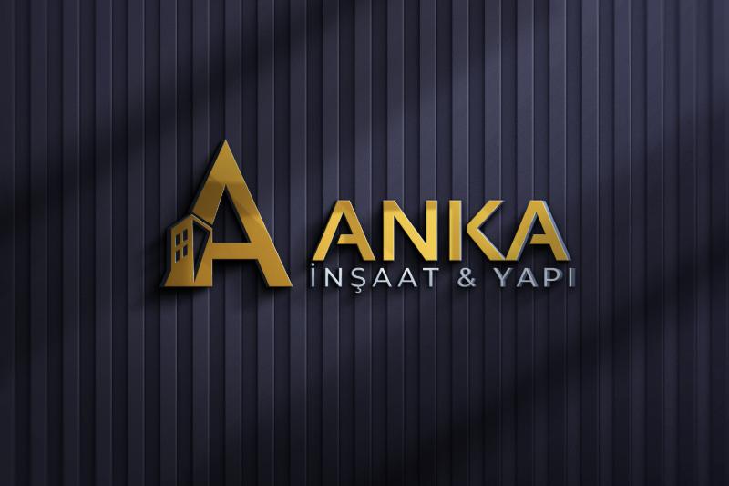 anka logo tasarımı - Şevval Yasemin kütük tarafından Logo Tasarımı kategorisinde tasarlanan ANKA İnşaat firmasına logo tasarımı tasarımı