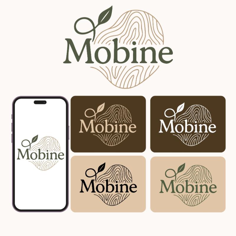 Mobine Logo 3 - Kerem Mıhçı tarafından Logo Tasarımı kategorisinde tasarlanan Mobilya markamız "Mobine" için özgün ve benzersiz logo tasarımı tasarımı
