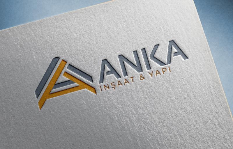 anka logo tasarımı - Şevval Yasemin kütük tarafından Logo Tasarımı kategorisinde tasarlanan ANKA İnşaat firmasına logo tasarımı tasarımı