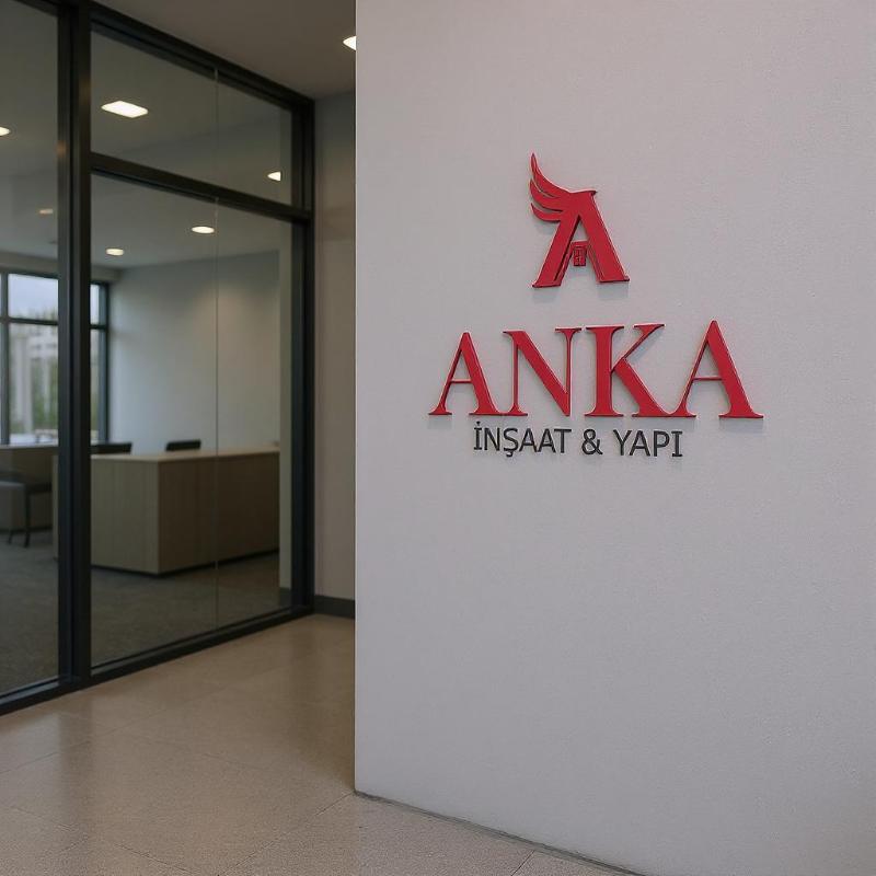 ANKA İNŞAAT YAPI LOGO TASARIMI 1 - Aylin Köprülü Alaskarı tarafından Logo Tasarımı kategorisinde tasarlanan ANKA İnşaat firmasına logo tasarımı tasarımı